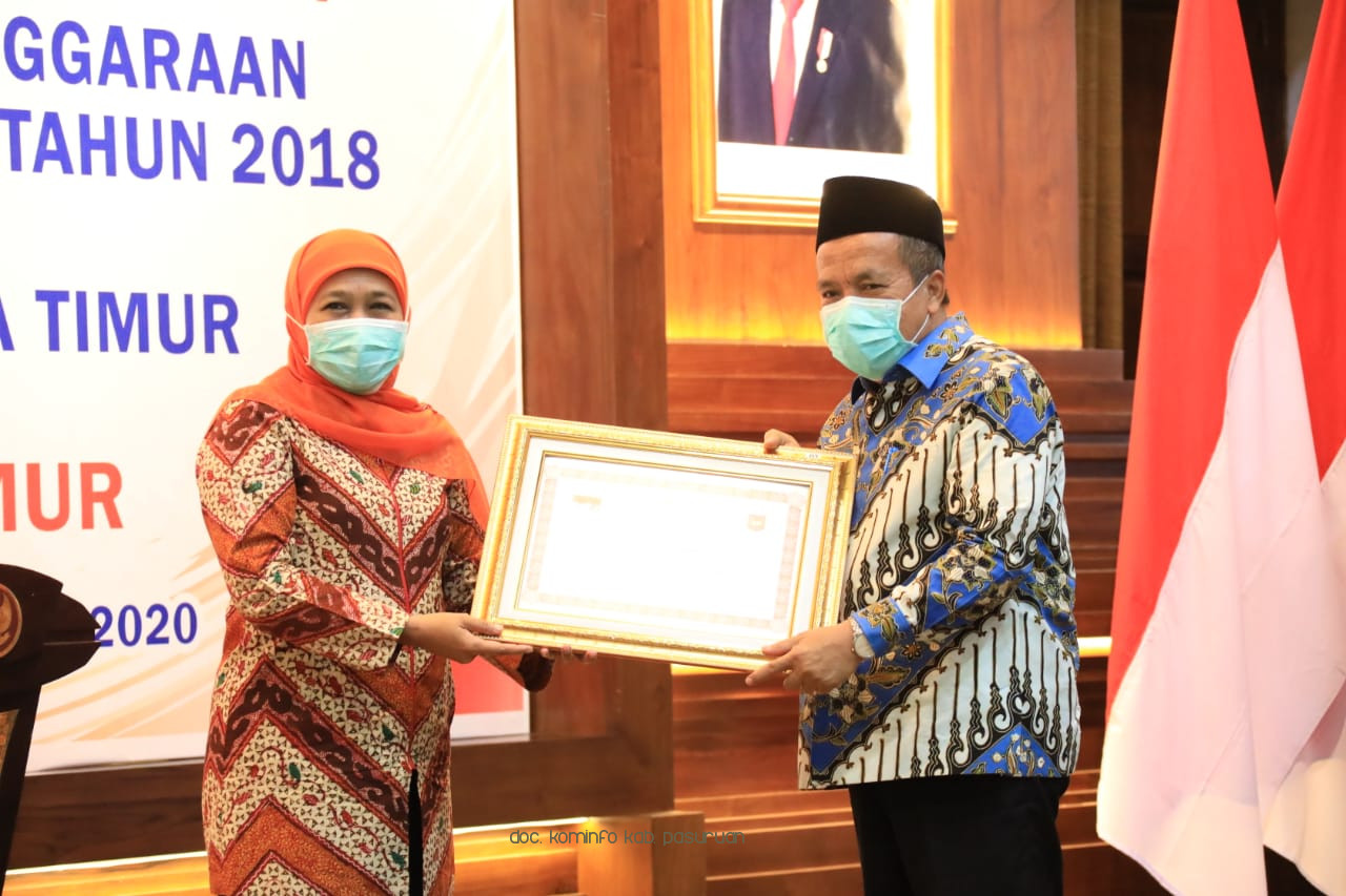Pemkab Pasuruan Raih Status Kinerja Sangat Tinggi