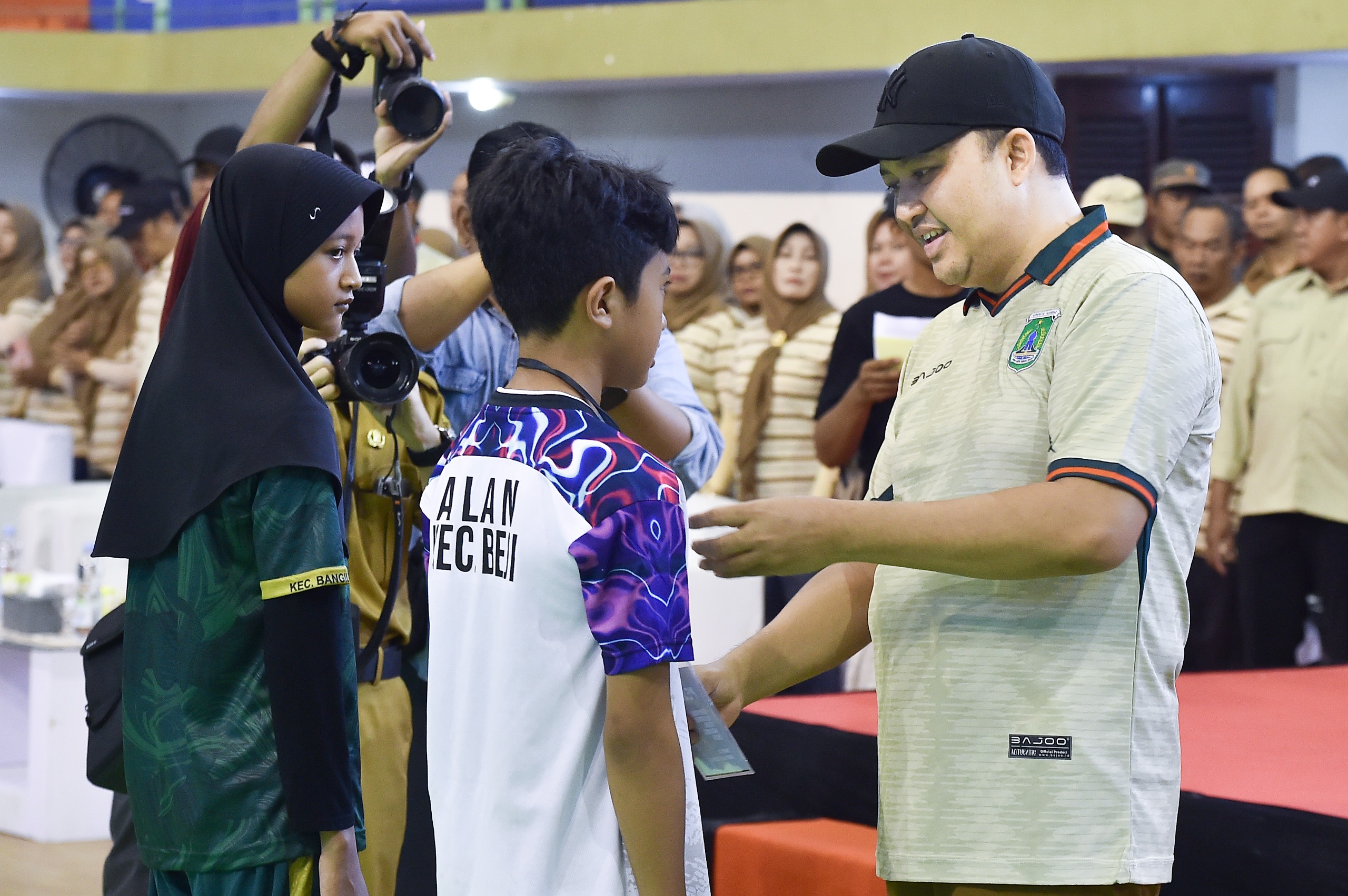 Sampul untuk Pembukaan Olimpiade Olahraga Siswa Nasional (O2SN) Jenjang SD se Kabupaten Pasuruan