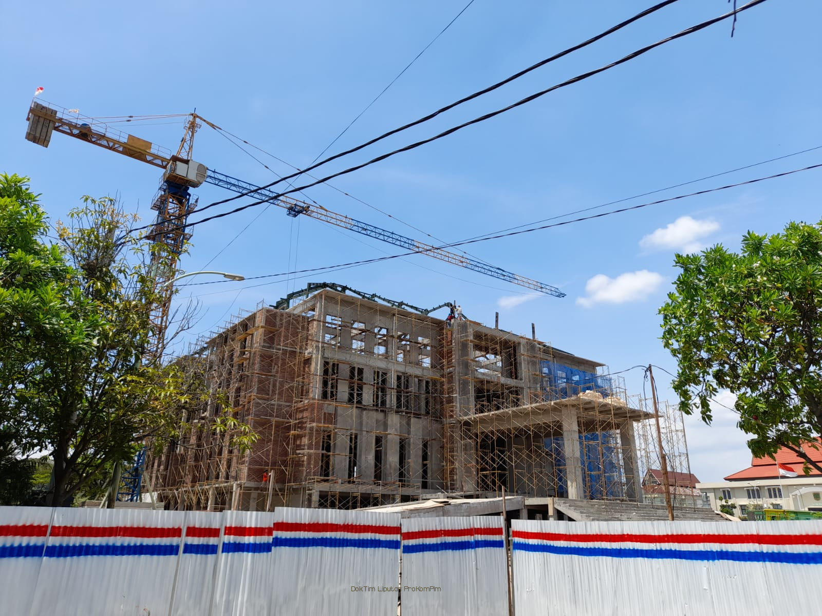 Pembangunan Kantor Bupati Pasuruan Capai 50%