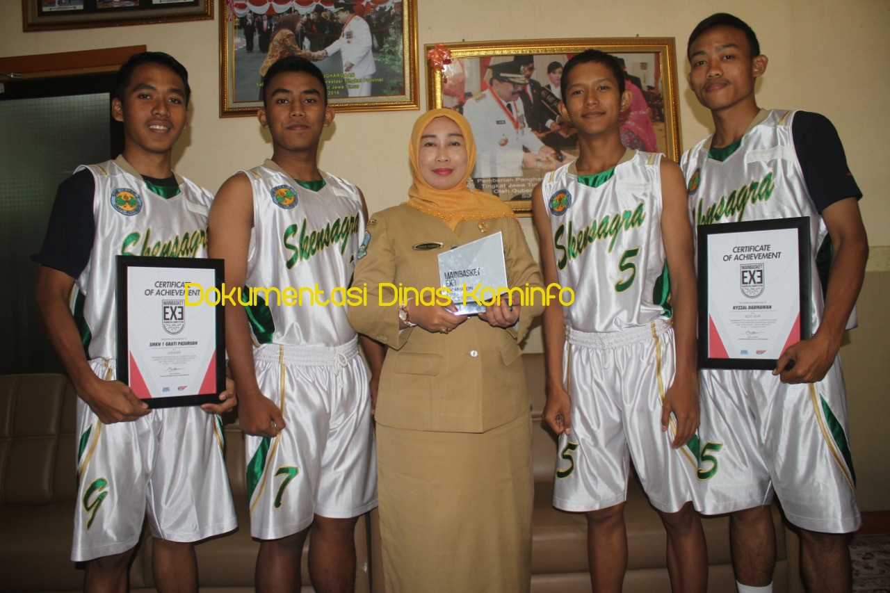 Bangga Jadi Anak Desa, 4 Siswa SMKN 1 Grati Juara 3X3 Indonesia Competition 2018