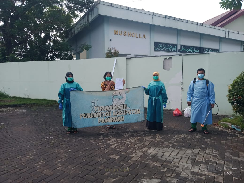 Hingga Hari Ini, 3265 Warga Kabupaten Pasuruan Telah Terpapar Covid-19. 2939 Orang Sembuh