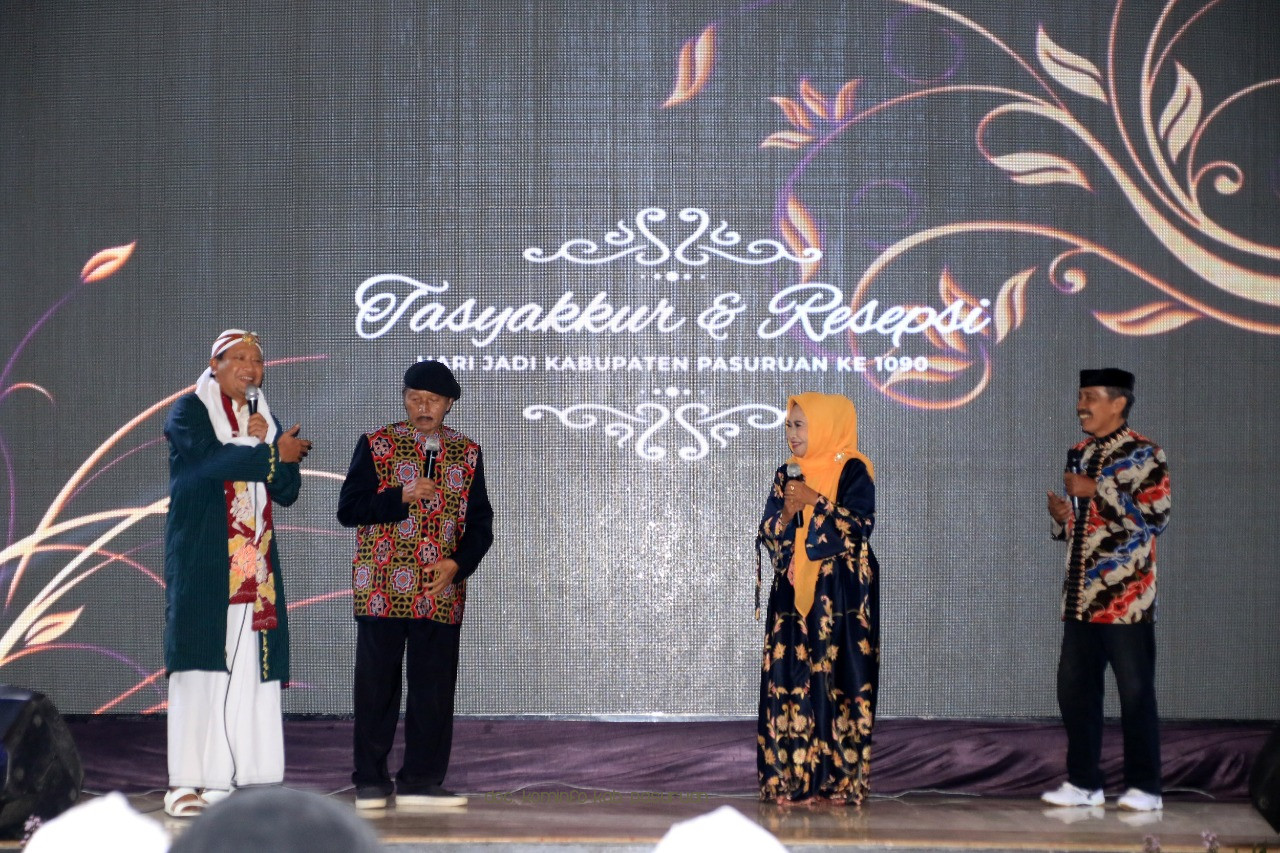 Pemkab Pasuruan Gelar Resepsi dan Tasyakuran Hari Jadi Kabupaten Pasuruan ke 1090