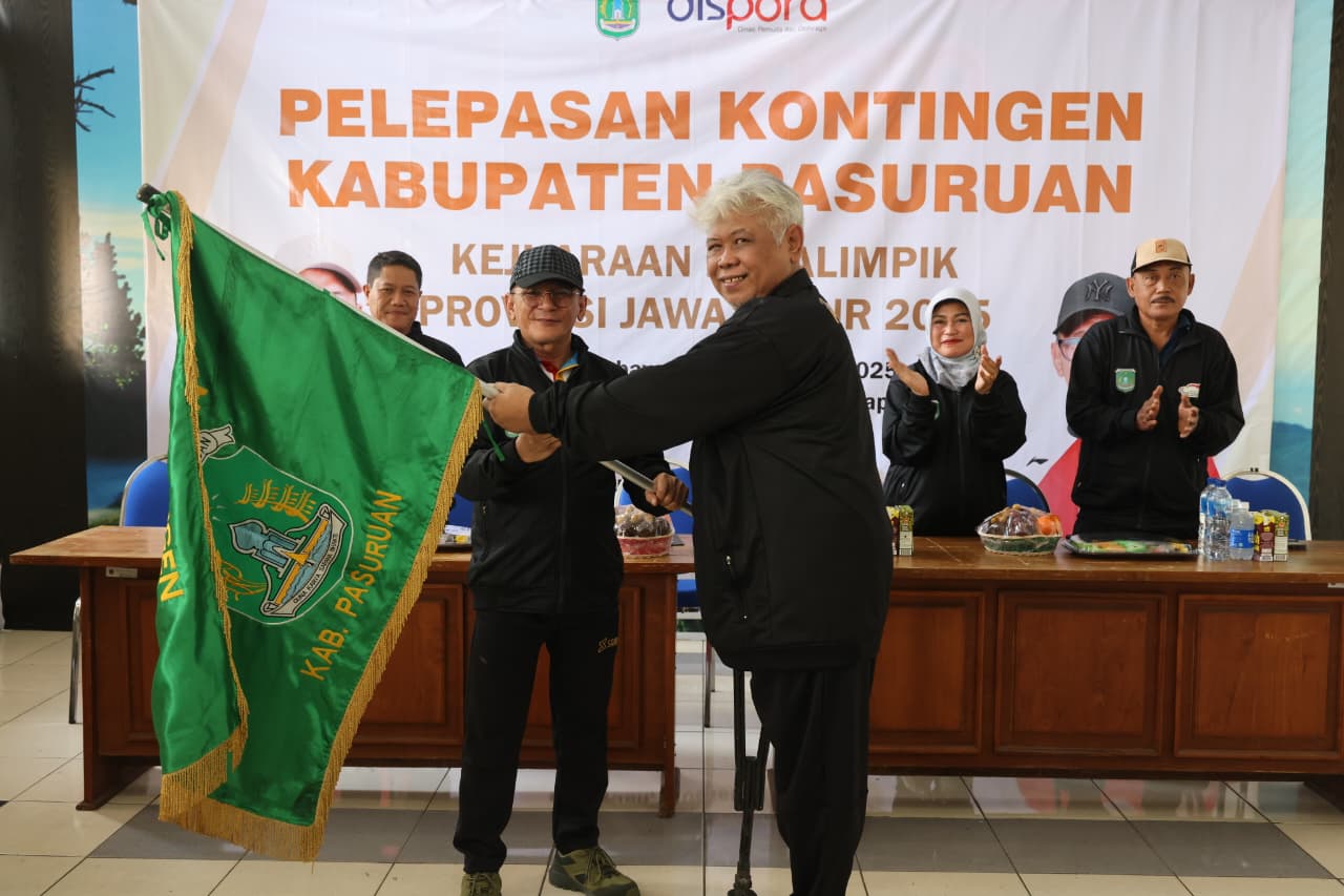 Sampul untuk Pelepasan Kontingen Kabupaten Pasuruan