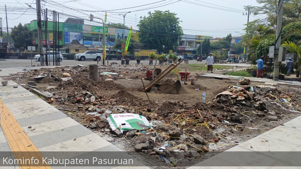 Wajah Alun-Alun Bangil Bakal Tambah Cantik