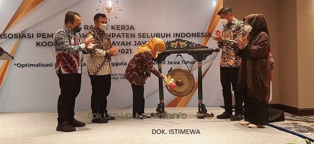Pererat Networking Antar Kepala Daerah di Jatim, Pemkab Pasuruan Kembali Hadir Dalam Raker APKASI