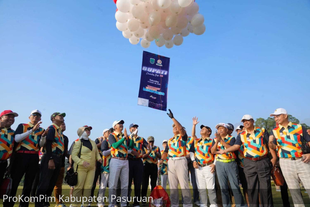 Buka Golf Tournament 2023 Bupati Charity Cup XXI, Bupati Irsyad Promosikan Potensi Kabupaten Pasuruan