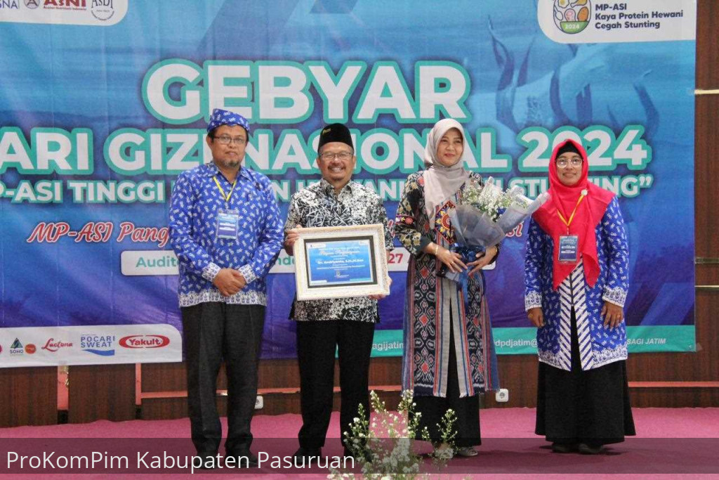 Gebyar Hari Gizi Nasional 2024, Pj. Bupati Pasuruan Ajak Nutrisionis Lebih Produktif Edukasi Masyarakat Melalui Medsos