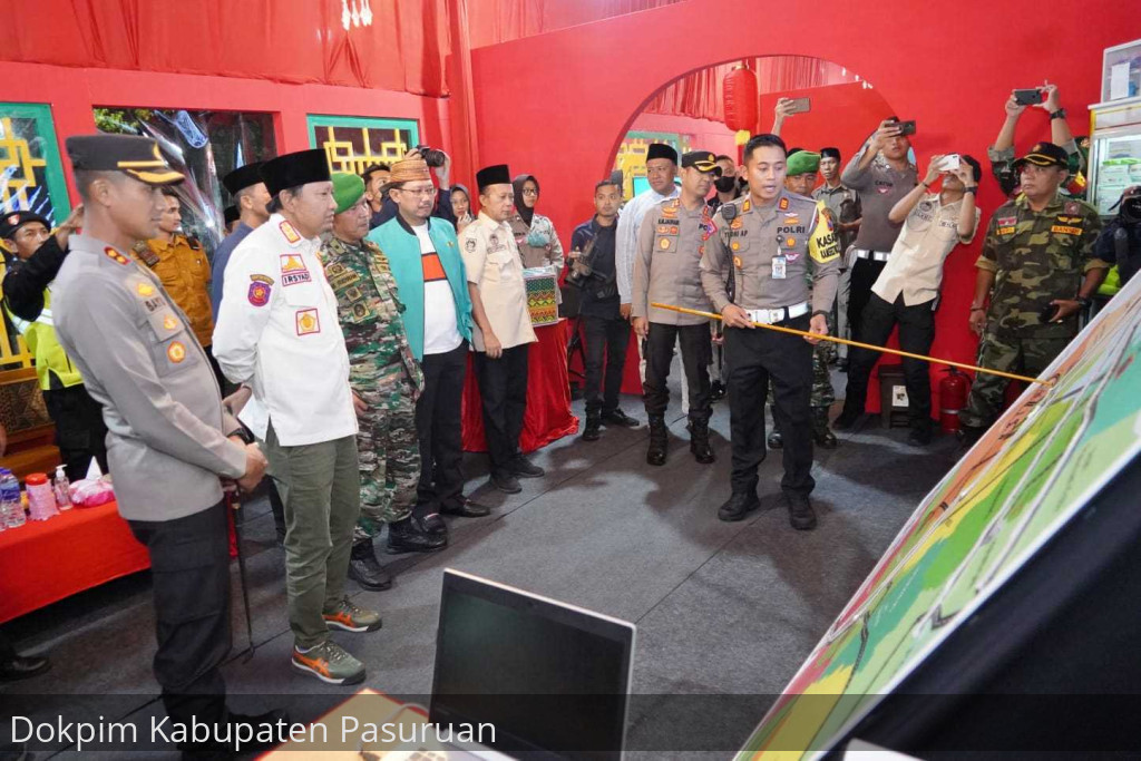 Pastikan Keamanan dan Kenyamanan Pemudik, Bupati Visitasi Pos Pantau Lebaran 1444 H