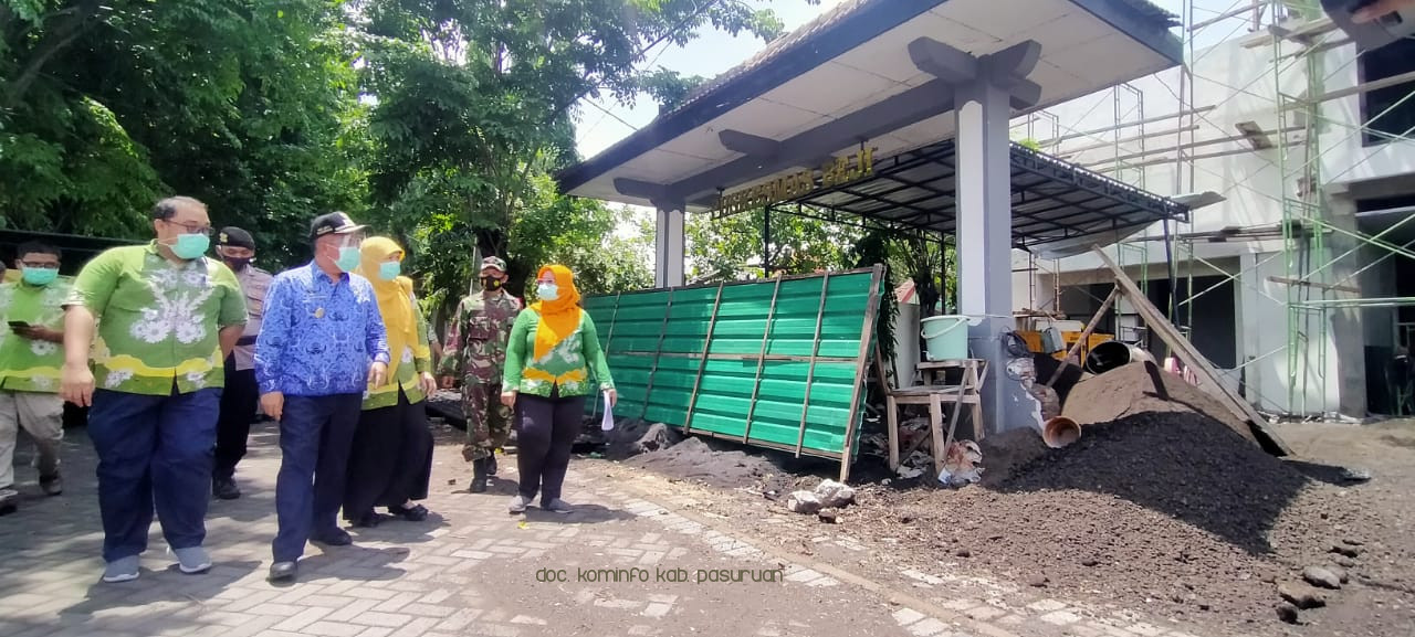 Wabup Mujib Imron Geram Rehab Puskesmas Beji Masih 70%