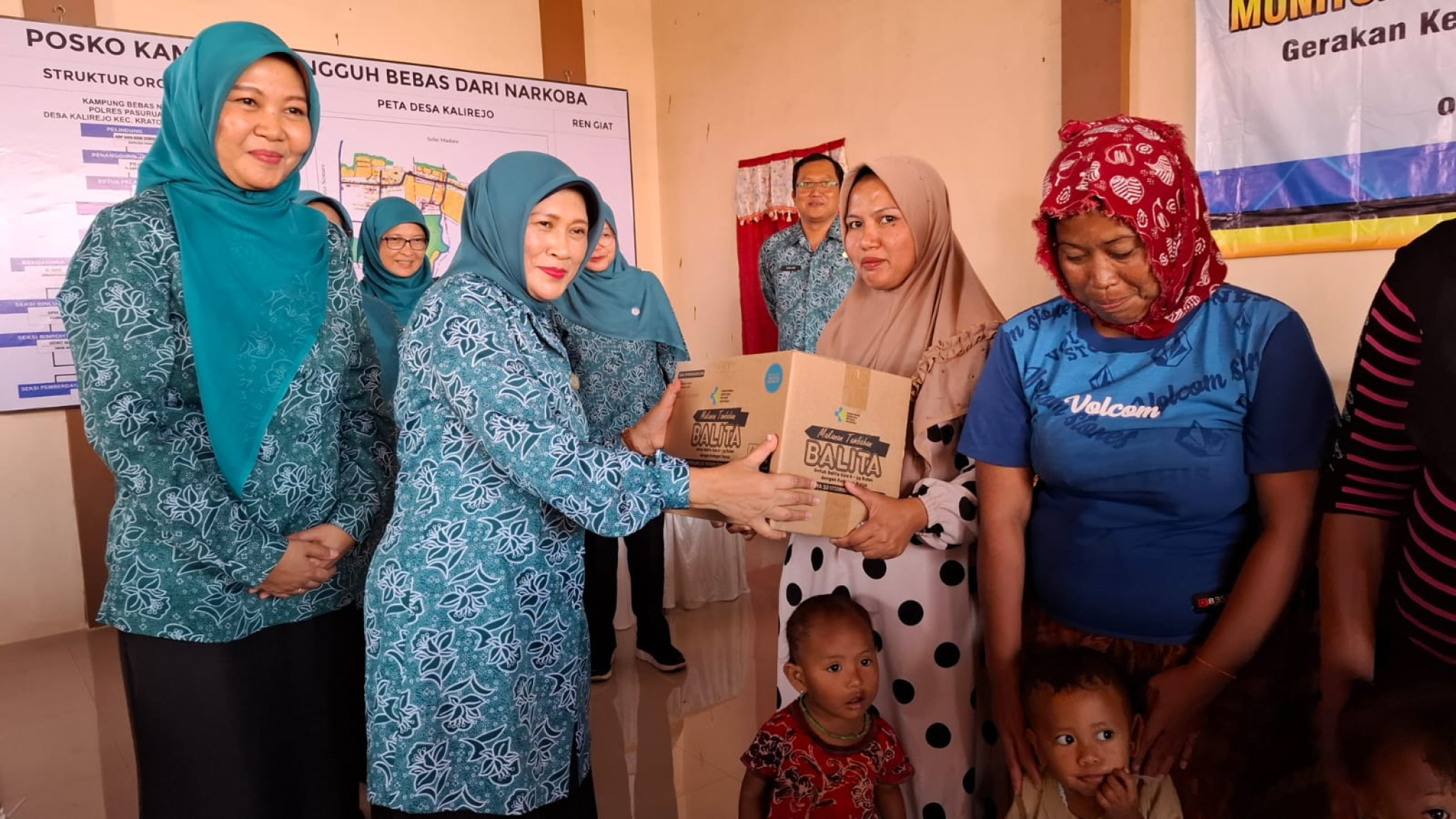 Sampul untuk Monitoring dan Evaluasi Desa Pilot Project oleh PKK Kabupaten Pasuruan