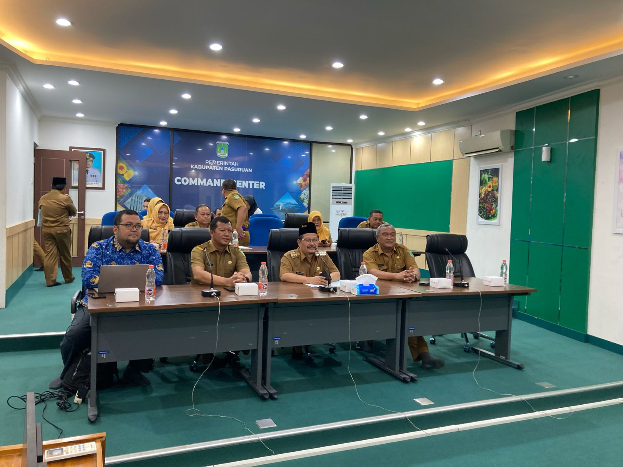 Sampul untuk Rapat Koordinasi Inflasi Edisi Februari 2024 di Command Center