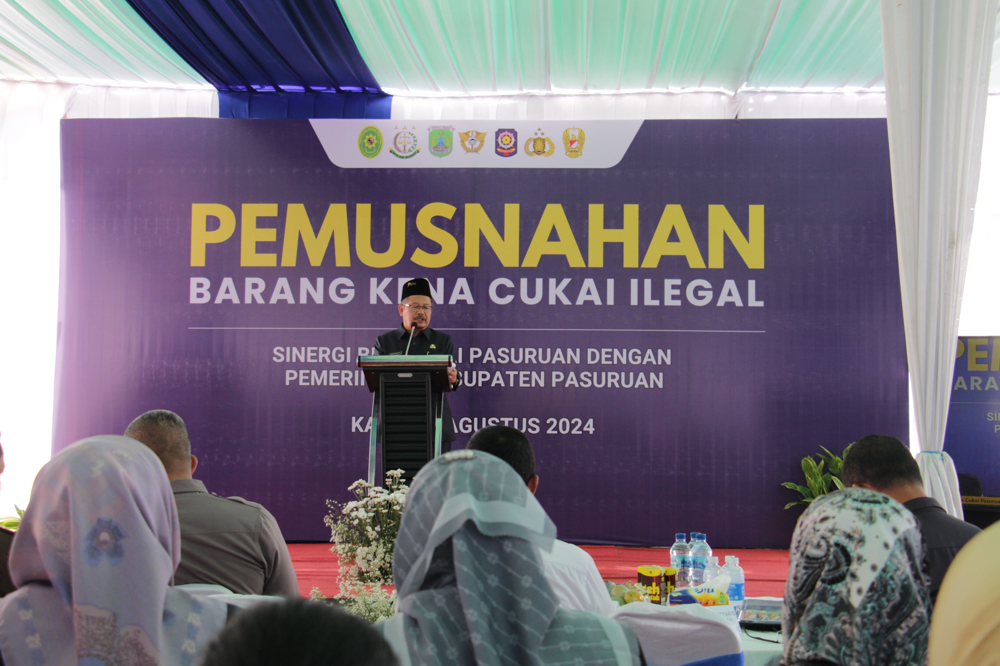 Sampul untuk Pemusnahan Barang Kena Cukai Ilegal