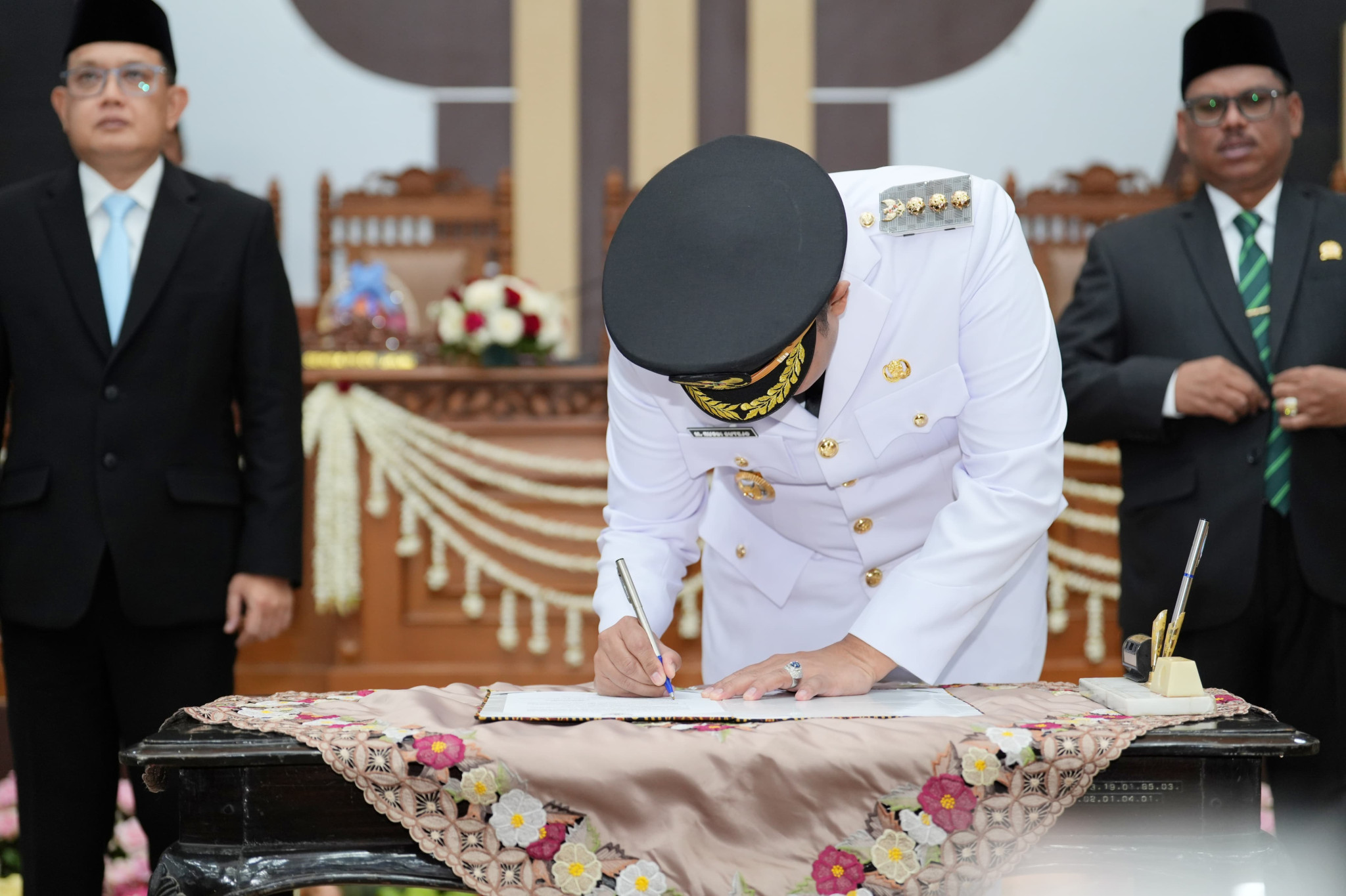 Sampul untuk Serah Terima Jabatan Bupati Kabupaten Pasuruan