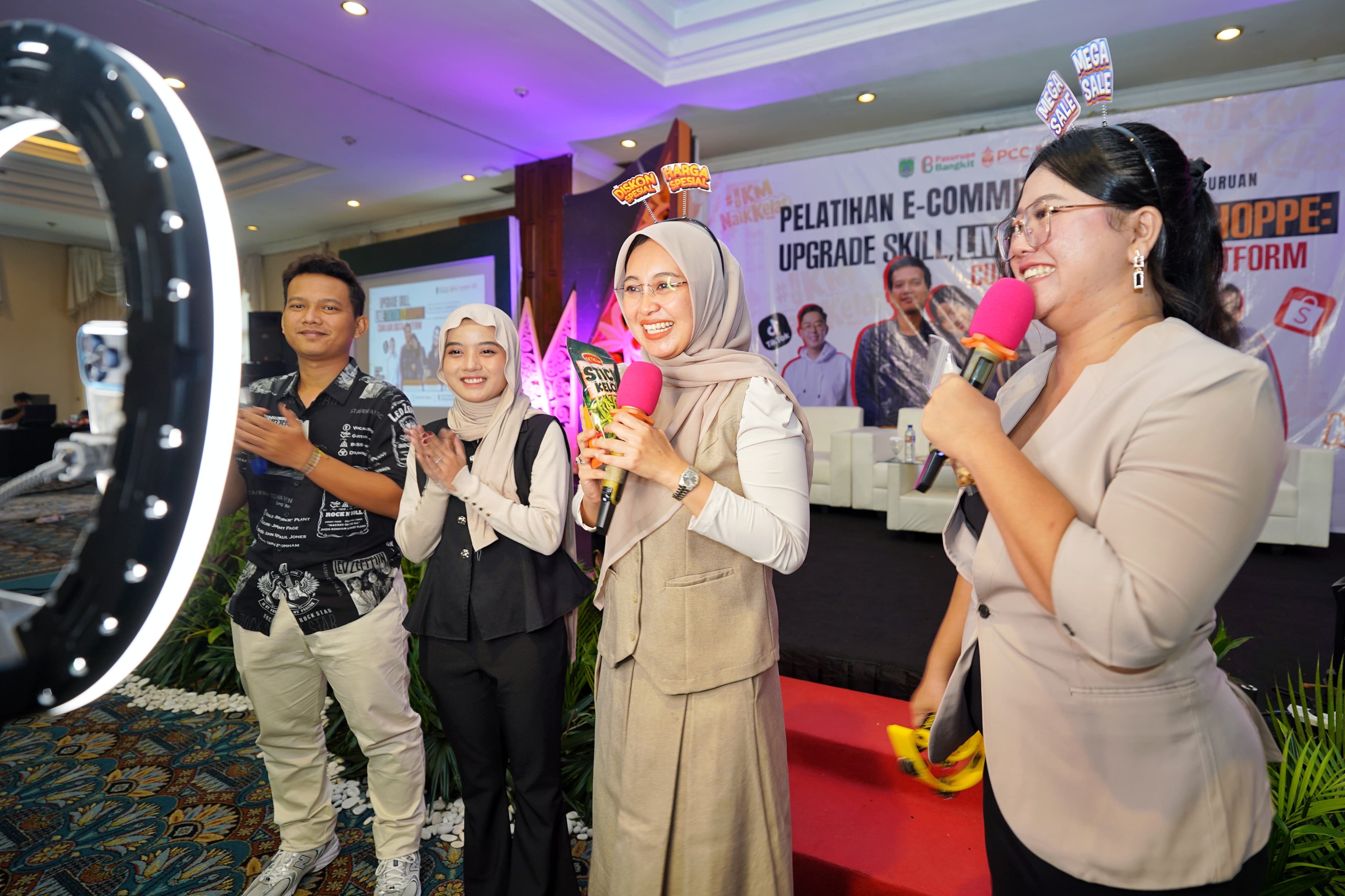 Sampul untuk Pelatihan E-Commerce "Upgrade Skill, Live Tiktok & Shopee: Cuan dari Digital Platform"