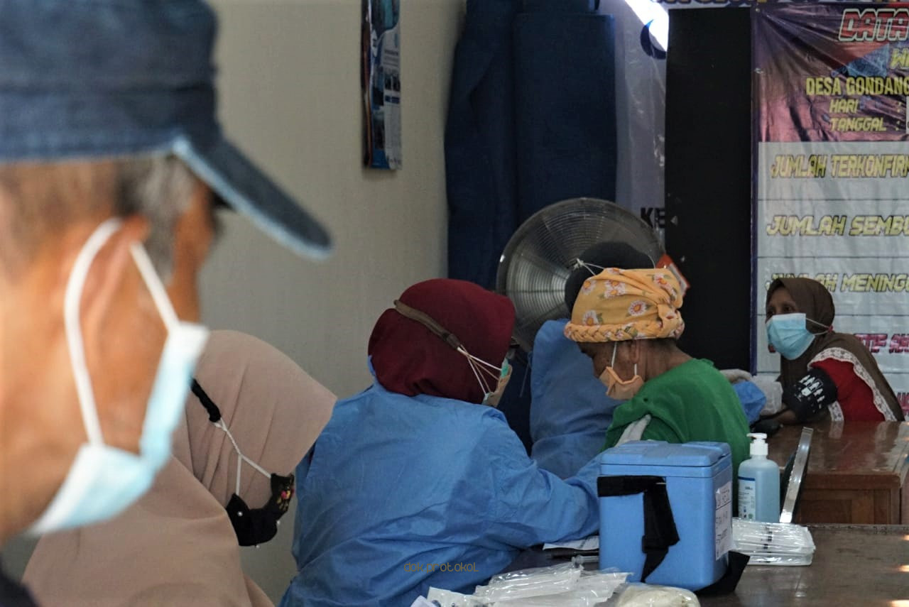 Pastikan Pelaksanaan Vaksinasi Lansia Terlaksana Optimal, Seluruh OPD Pantau Lokasi Vaksinasi 