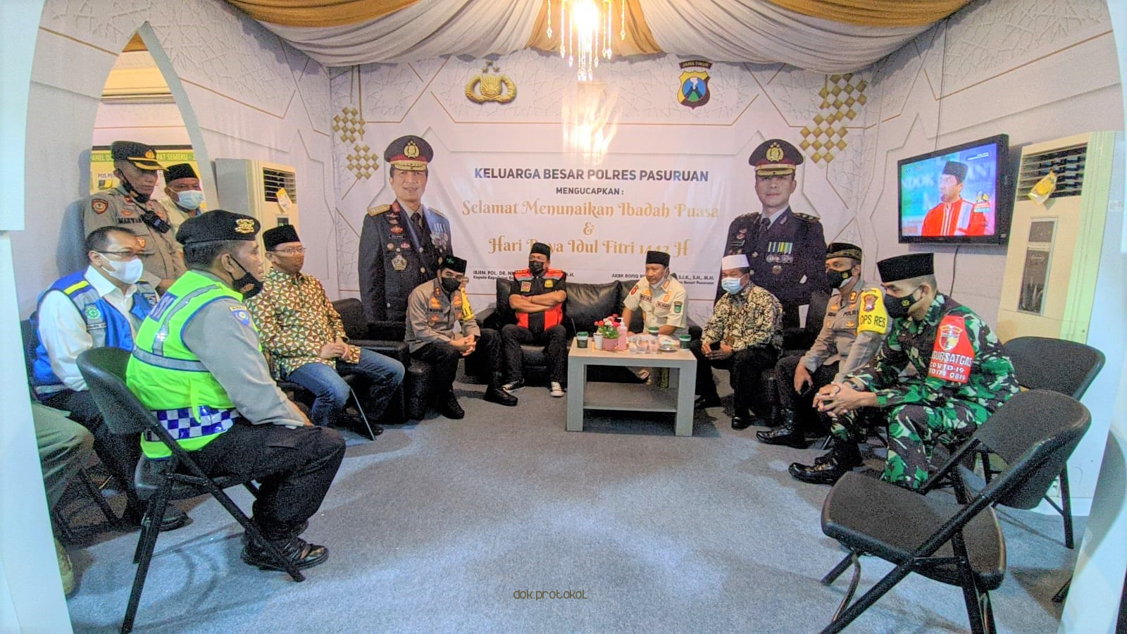 Bupati: Seluruh Petugas Jaga Posko Penyekatan Pemudik Wajib Koordinasi Intens dan Saling Pantau  