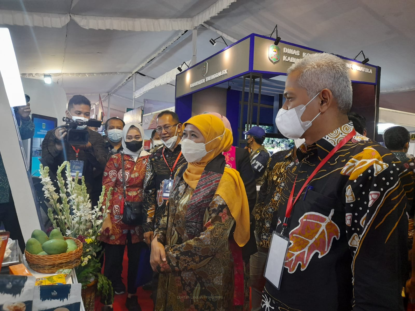 JKF 2022, Gubernur Khofifah Borong Mangga Alpukat dan Kopi Kapiten 