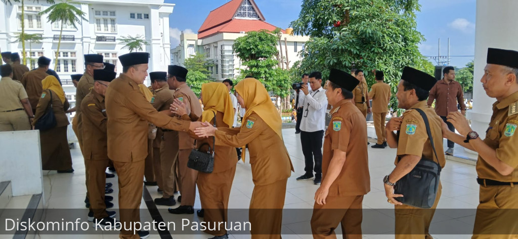 Libur Telah Usai. Bupati Rusdi Sutejo Minta ASN Tancap Gas Tingkatkan Etos Kerja
