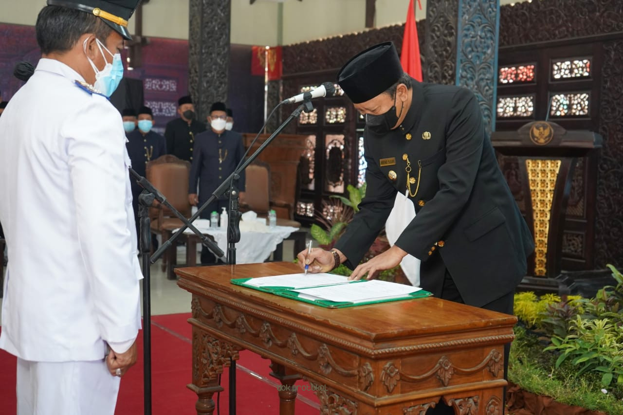 Kepala Daerah: Jabatan Adalah Amanah Yang Harus Dilaksanakan Dengan Ikhlas dan Tanggungjawab