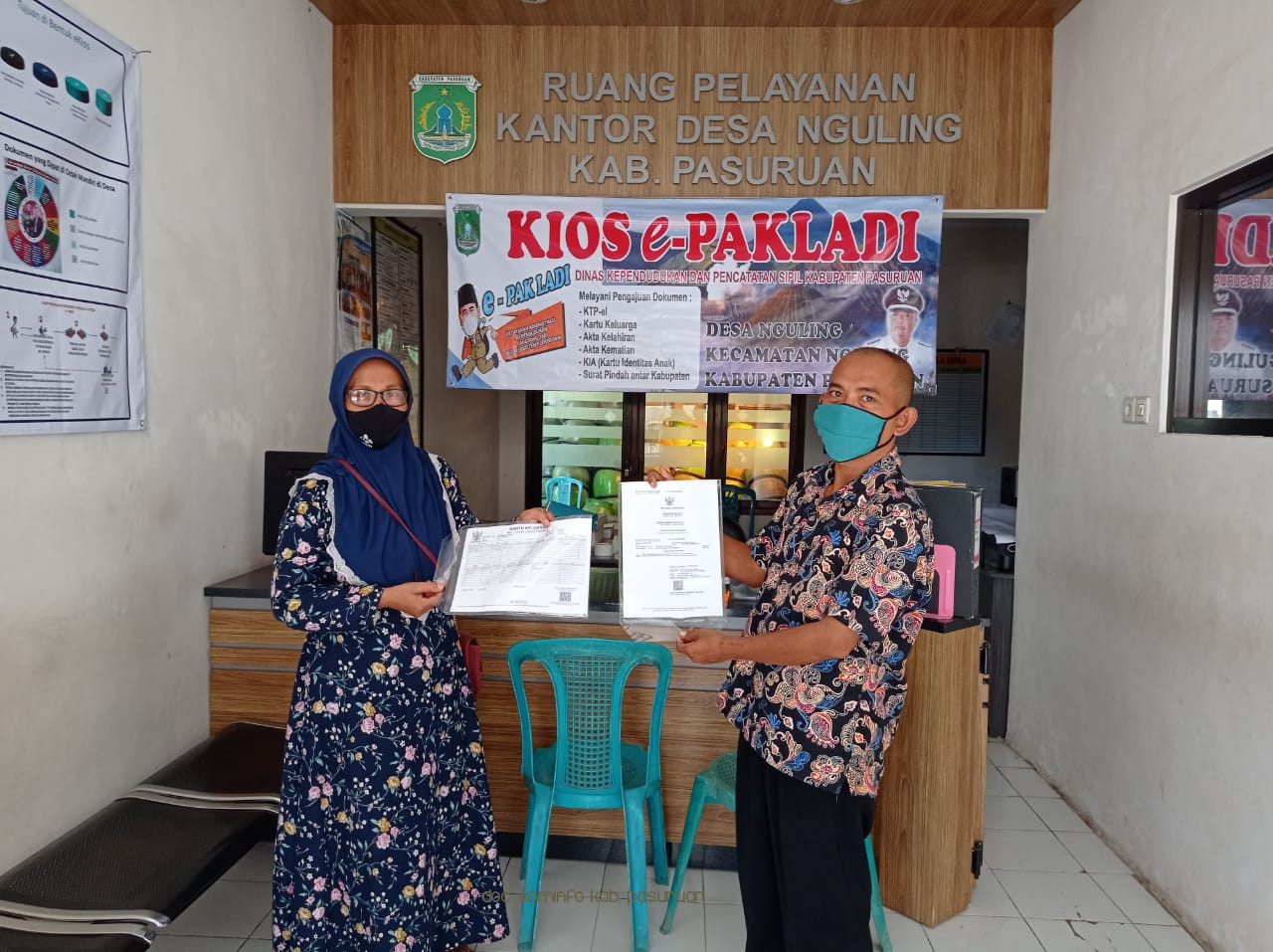 Dekatkan Pelayanan, Dispenduk Capil Kabupaten Pasuruan Bangun Kios e-Pak Ladi