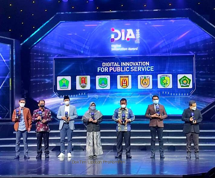 Selamat, Bupati Raih Digital Innovation Award 2022 Kategori Digital Innovation for Public Service