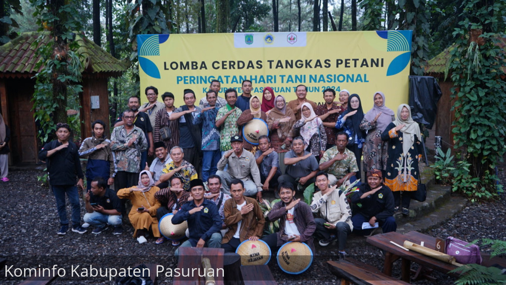 Hidupkan Kelompen Capir. KTNA Kabupaten Pasuruan Gelar  Lomba Cerdas Tangkas Petani