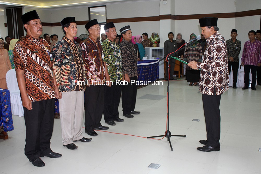 Bupati Irsyad Kukuhkan Panitia Unas dan Ujian Sekolah Tahun Pelajaran 2016/2017