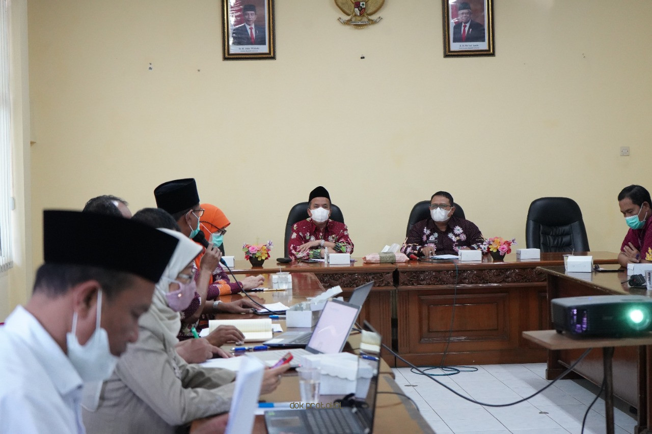 Hasil Monev 99 Persen, Pemkab Pasuruan Siap Gelar Pembelajaran Tatap Muka   
