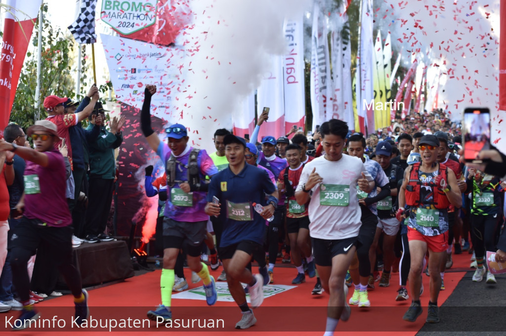 Ribuan Pelari Dari 22 Negara di Dunia ikuti Bromo Marathon