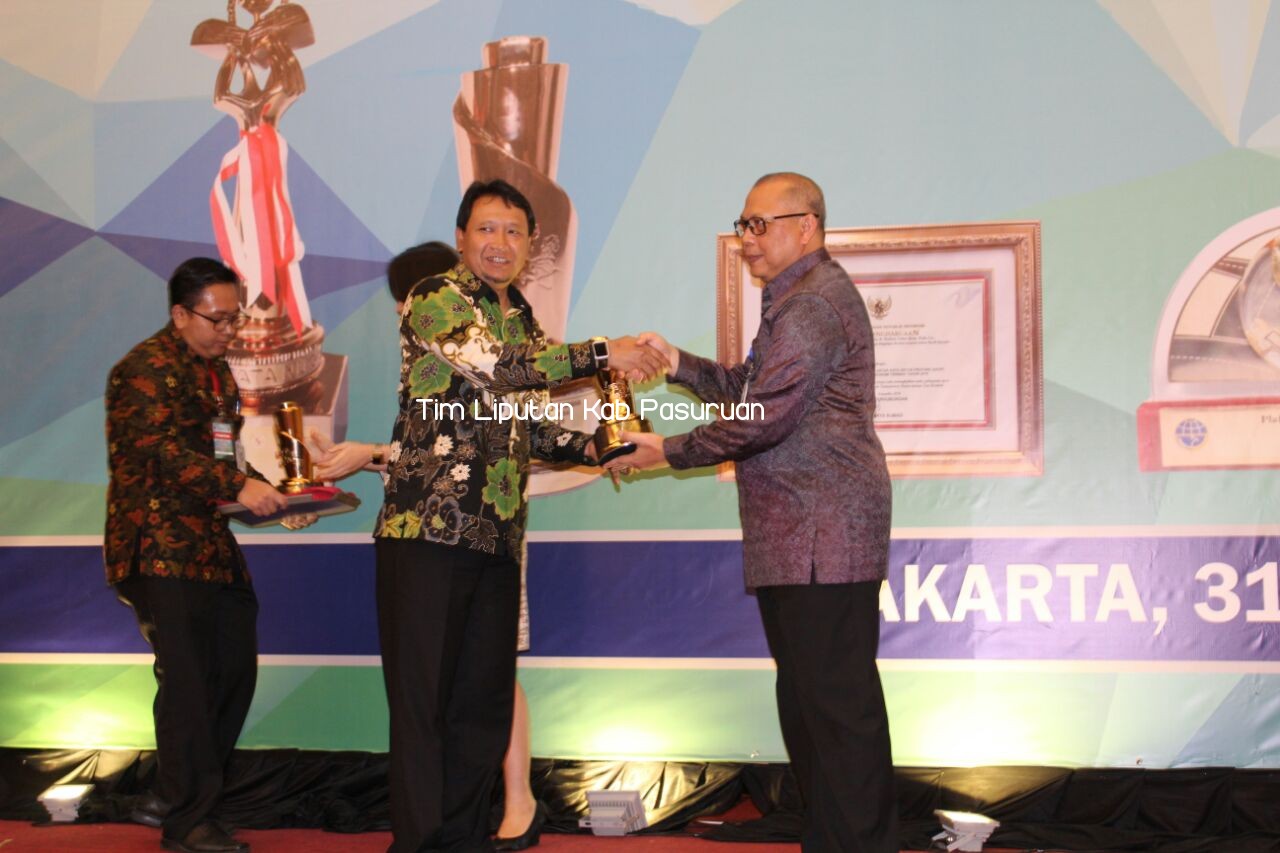 TERTIB BERLALU LINTAS, KABUPATEN PASURUAN DIGANJAR PIALA WTN