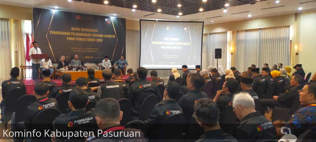 Bawaslu Kabupaten Pasuruan Tak Temukan Pelanggaran Logistik Pemilu 2024