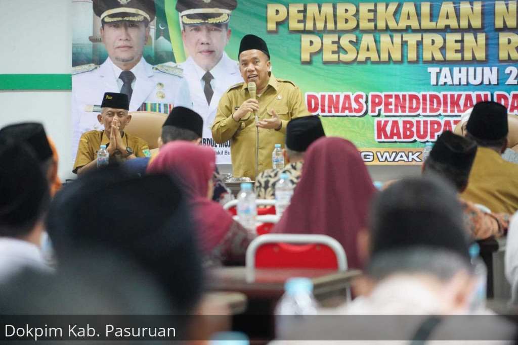 Pembekalan Pemateri Pesantren Ramadhan 2023, Wabup Tekankan Prinsip Moderasi Dalam Beragama Kepada Tenaga Pendidik