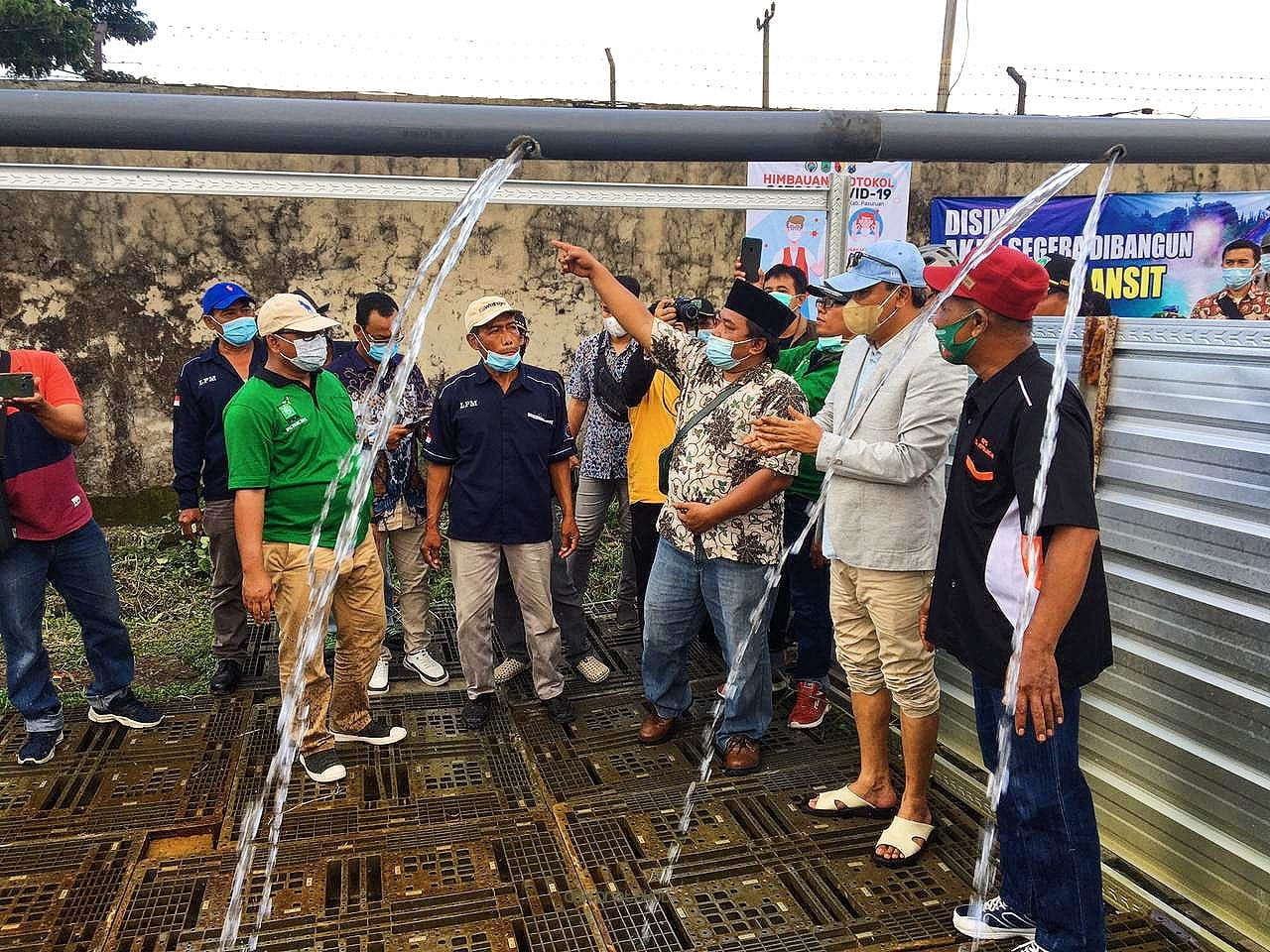 Ada Sumber Air Panas di Desa Kepulungan, Gempol. Bupati Minta Pemerintah Desa Segera Bentuk BumDes Agar Maksimal