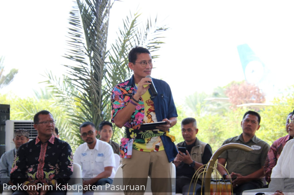 Visitasi Kurma Park, Menparekraf Acungi Jempol Pengembangan Wisata Halal di Kabupaten Pasuruan