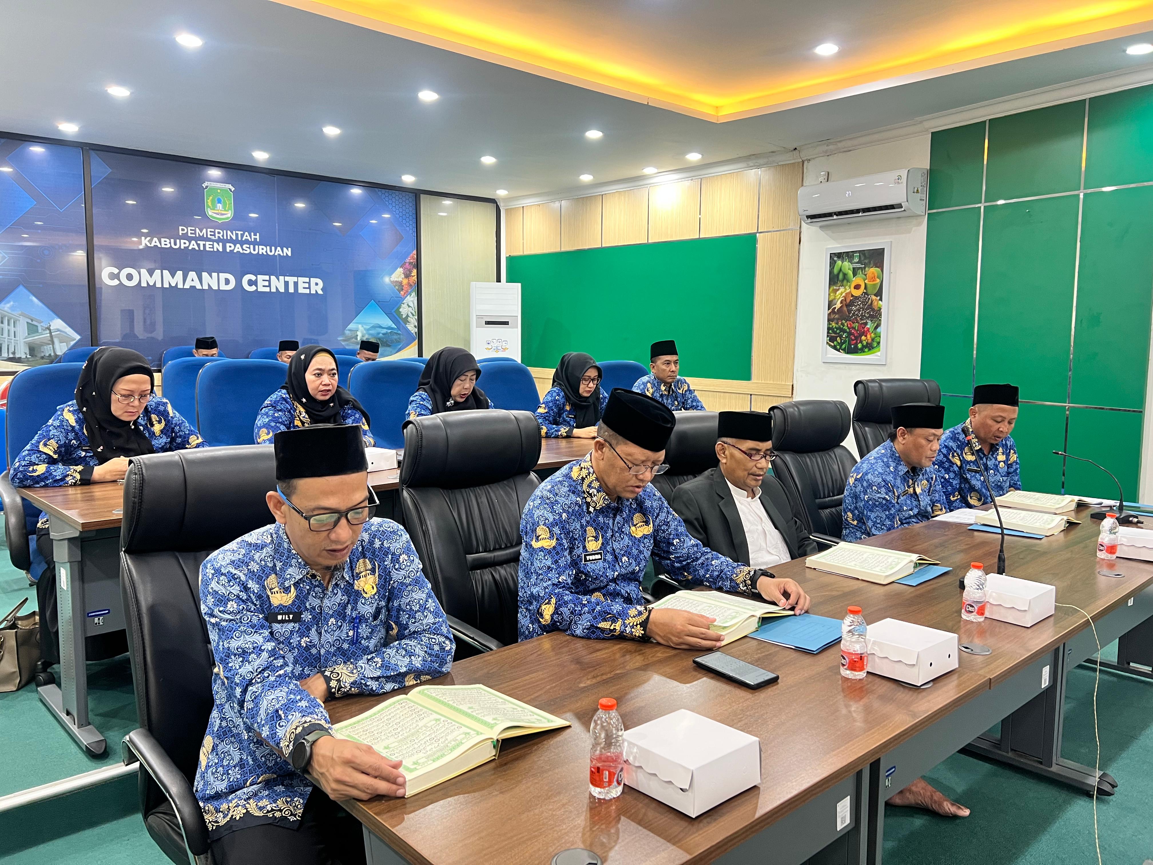 Sampul untuk Khotmil Qur'an dalam rangka HUT KORPRI Ke - 54