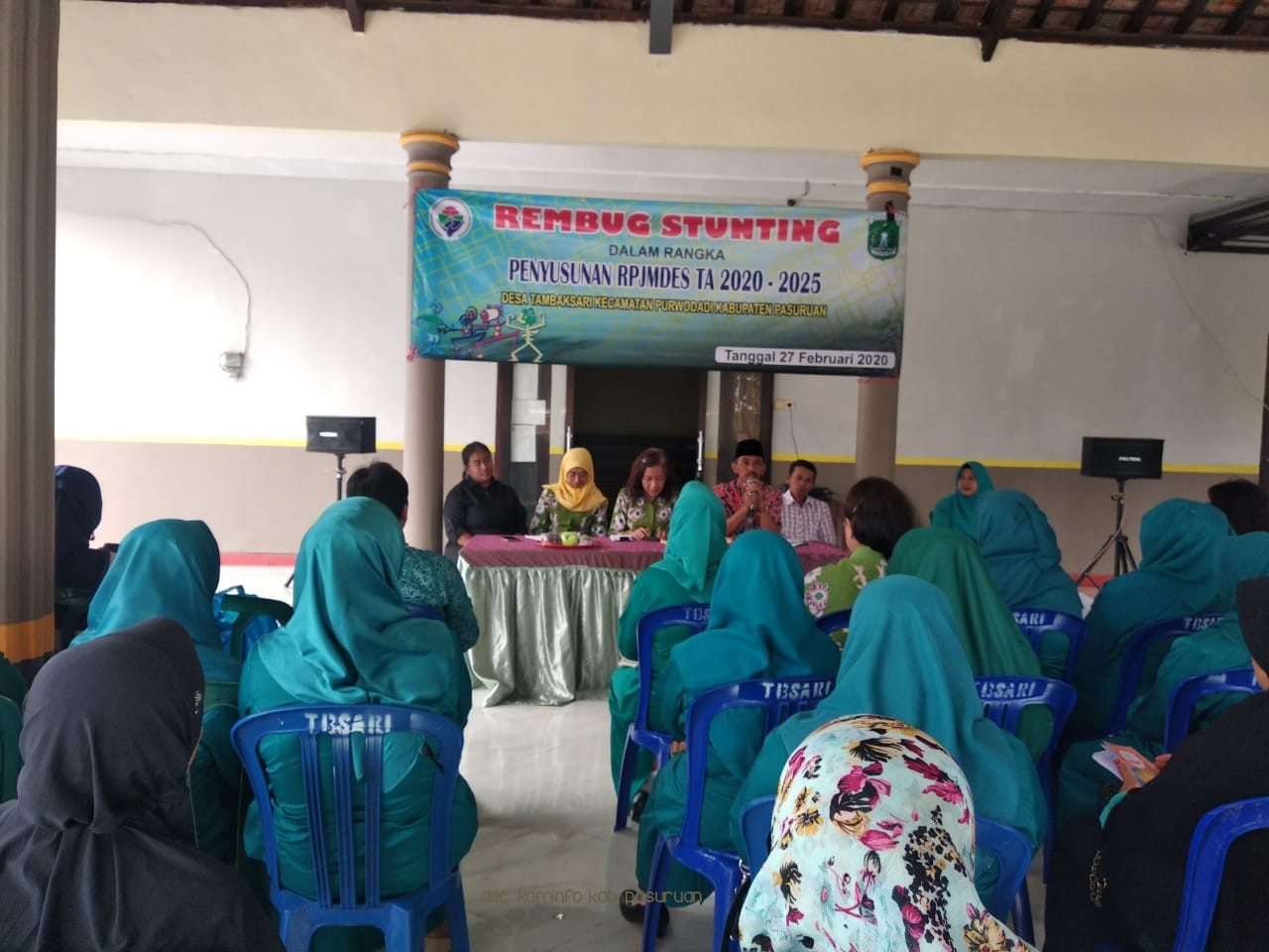 Peduli Stunting, PemDes Tambaksari Gelar Pra Musdes dan Rembug Stunting