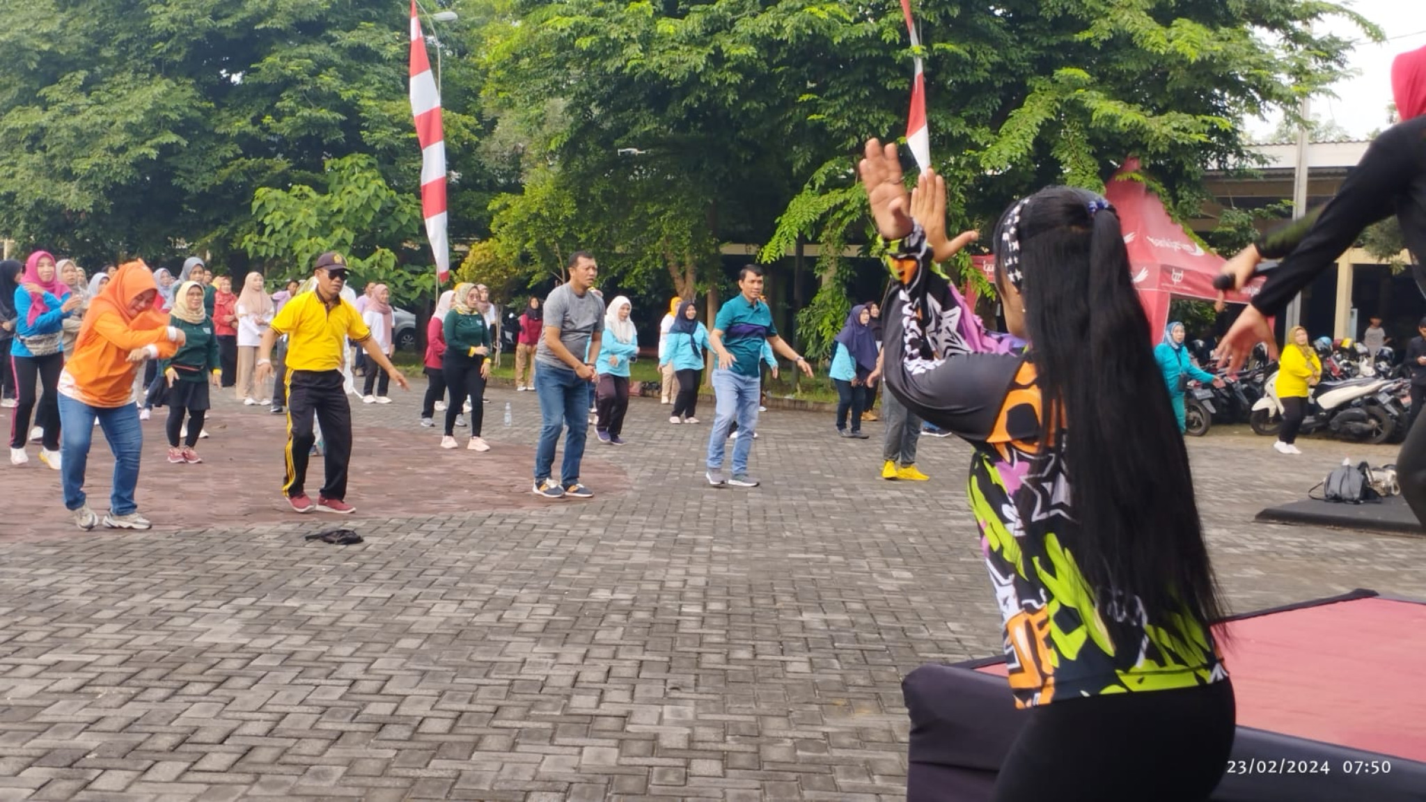Sampul untuk Senam Bersama  Spesial Event Durian Fest 2024 di Aula Bangkodir