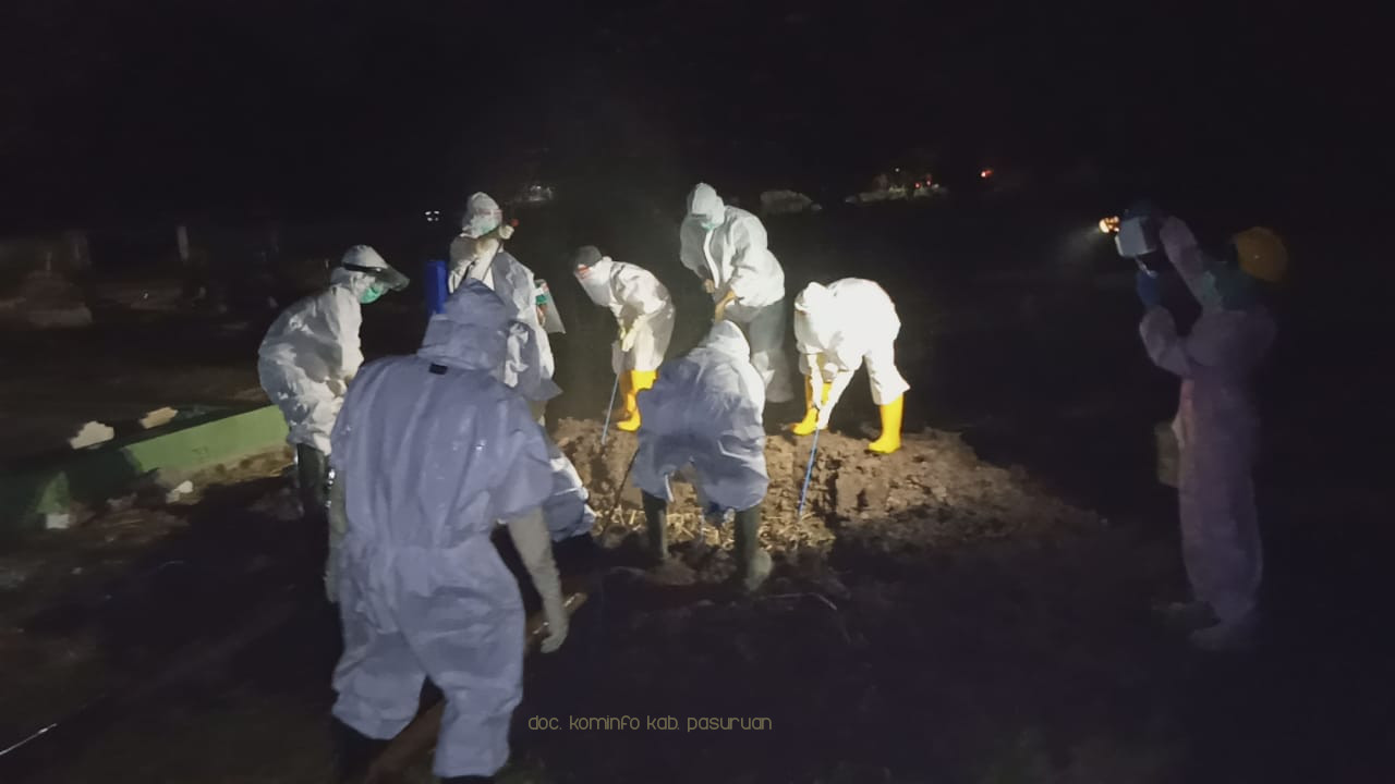3 Warga Sukorejo, Gempol dan Bangil Meninggal Dunia Berstatus Positif Covid-19. Total 35 Meninggal 