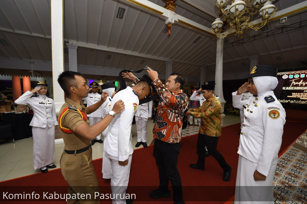 Tradisi KORPS Praja IPDN se-Karesidenan Malang, Pj Bupati Nurkholis : Jangan Merasa Istimewa, Jalin Kerja Sama dengan Pegawai Lain, dan Terus Kejar Pendidikan Setinggi-Tingginya