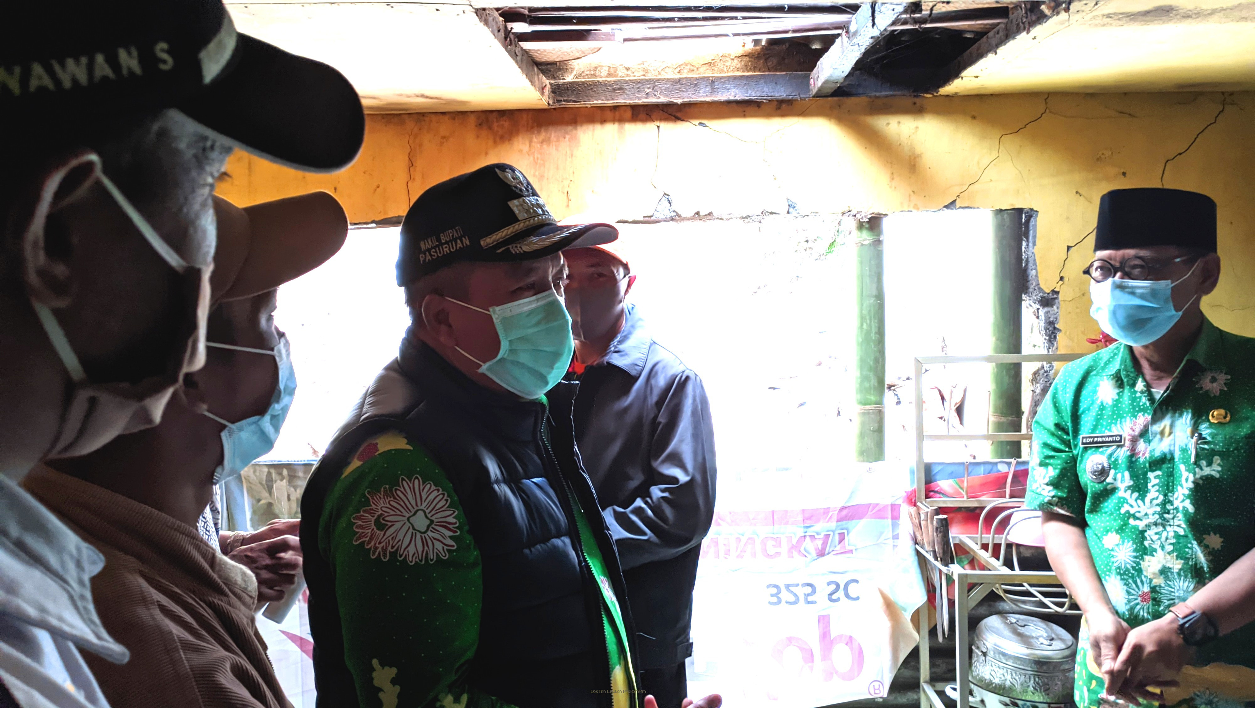 Pemkab Pasuruan Segera Perbaiki Rumah Warga Korban Longsor di Tosari   