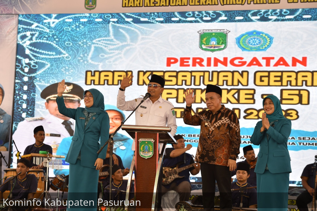 Bupati Irsyad Yusuf Bangga PKK Sukses Bantu Pemerintah Turunkan Stunting di Kabupaten Pasuruan
