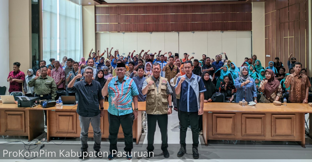 Wujudkan Masyarakat Tangguh Bencana, Pemkab Pasuruan Gandeng Masyarakat Rentan Dalam Simulasi Evakuasi Bencana