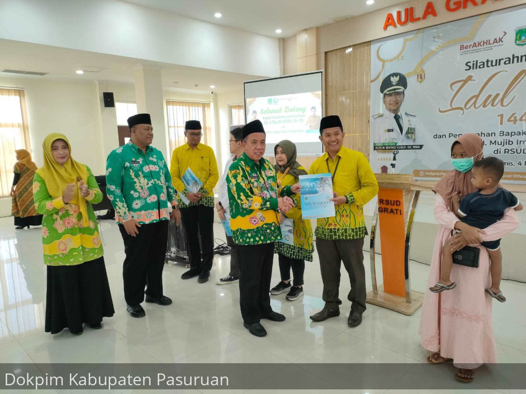 Wakil Bupati Himbau Keluarga Besar RSUD Grati Terus Berinovasi, Melayani Dengan Setulus Hati