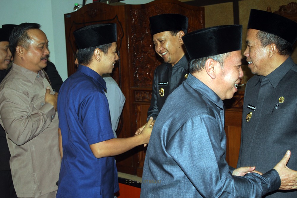 Paripurna I, Eksekutif dan Legislatif Berhalal Bihalal
