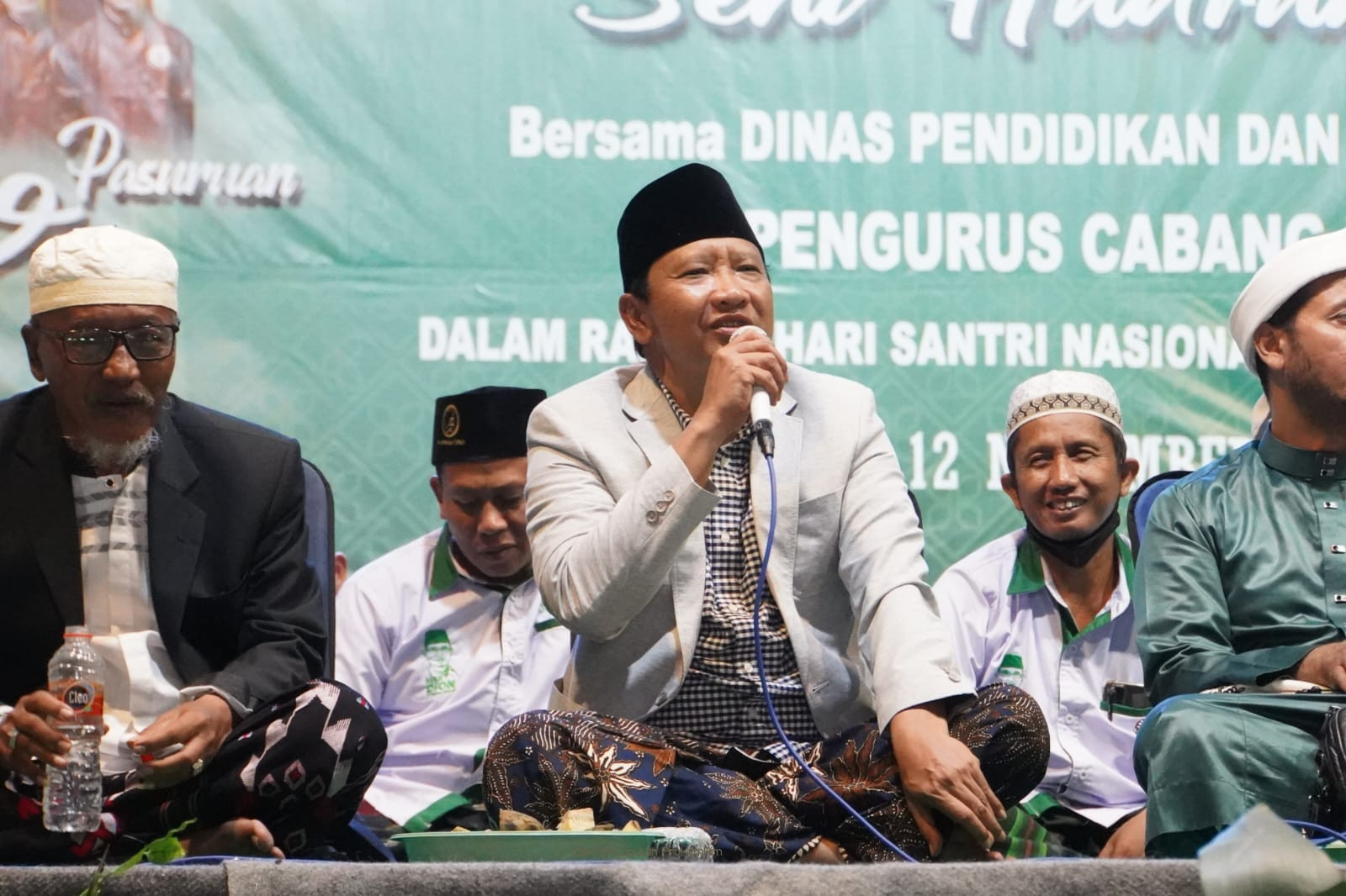 Gebyar Sholawat 1 Abad NU, Bupati Pasuruan Harapkan Kekompakan Semua Warga NU Dalam Antisipasi Bencana