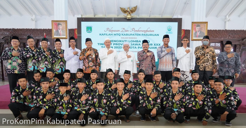 Pj. Bupati Andriyanto: Yakinlah Kafilah MTQ Jatim 2023 Mampu Tampil Terbaik Untuk Kabupaten Pasuruan