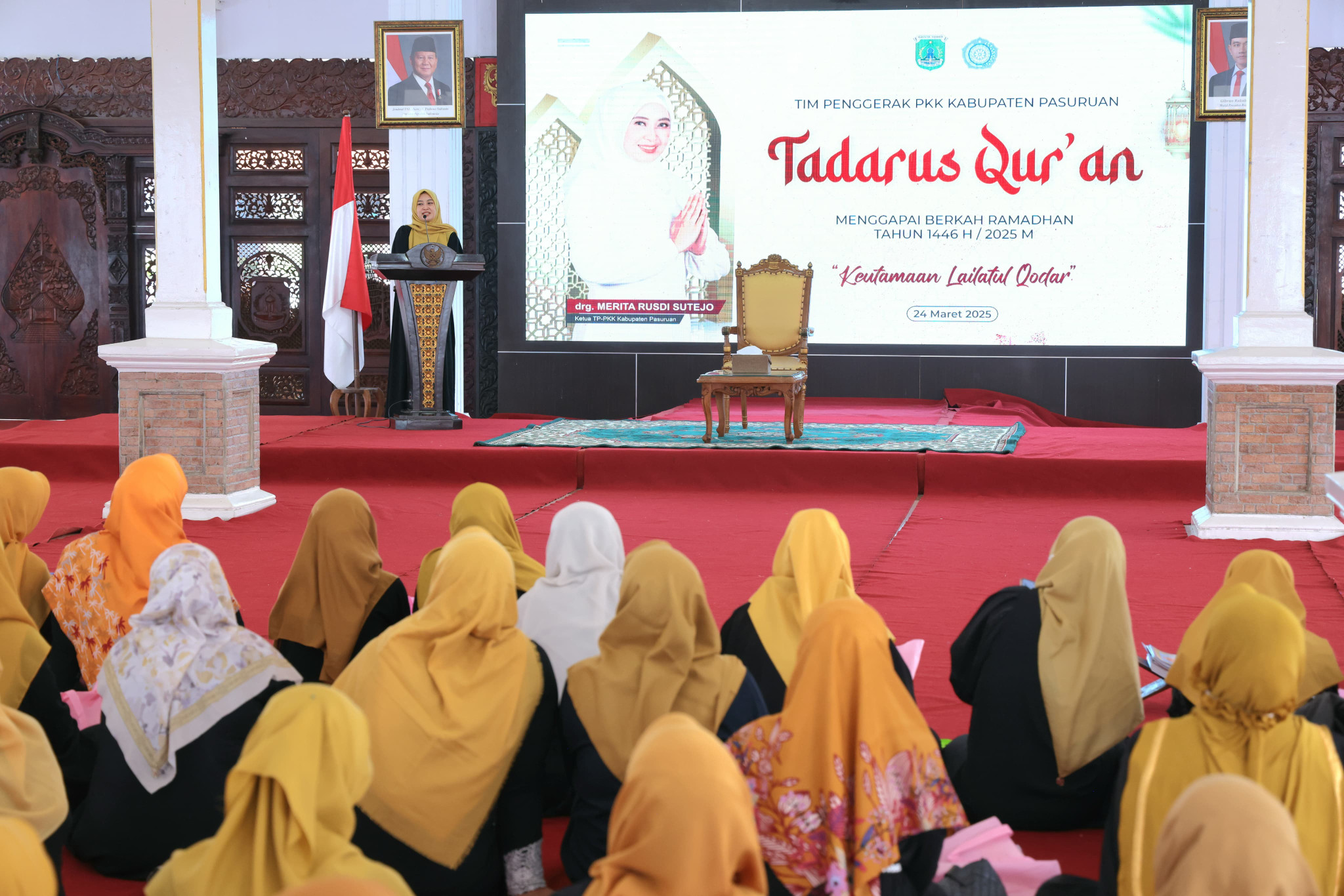Sampul untuk Sambutan Ketua Tim Penggerak PKK Kabupaten Pasuruan di Acara Tadarus Qur'an