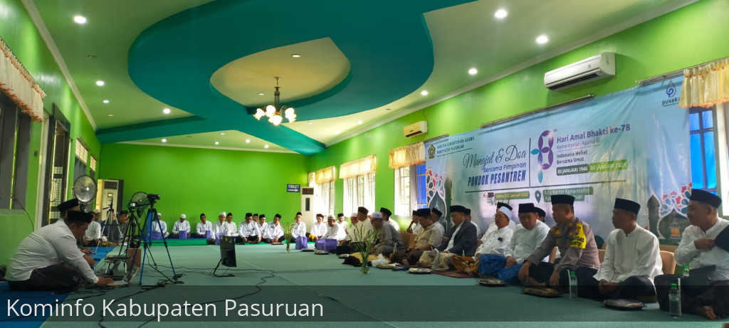 HAB ke 78, Kemenag Kabupaten Pasuruan Minta Dukungan Ulama Atasi 4 Hal Penting