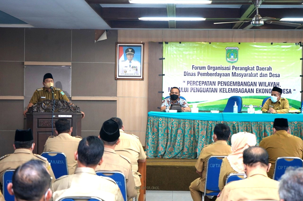 Tingkatkan Ekonomi Masyarakat Desa, DPMD Harus Mahir Eksplorasi Potensi Desa  