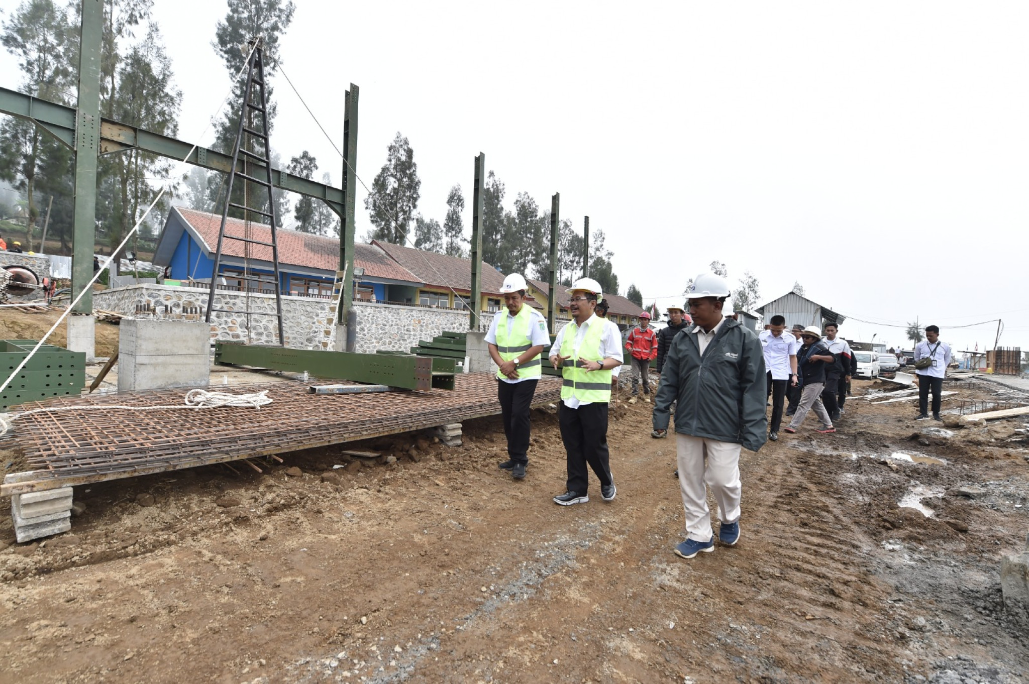 Sampul untuk Peninjauan Lokasi Proses Pembangunan Rest Area Ngadiwono